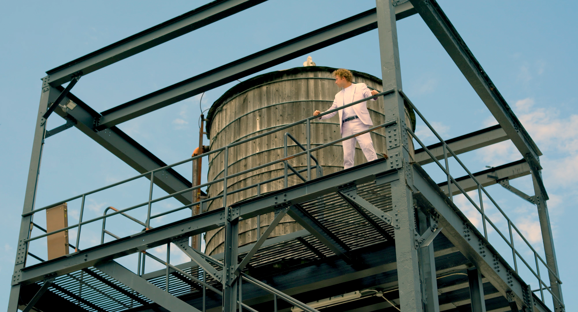 Elijah Stone water tower wide still